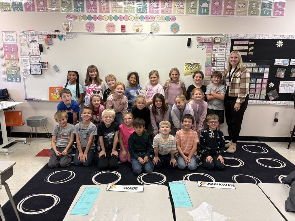 Congratulations to Ms. German’s class for earning the PBIS Traveling Trophy last week! They earned the most PAWS cards. Way to go!