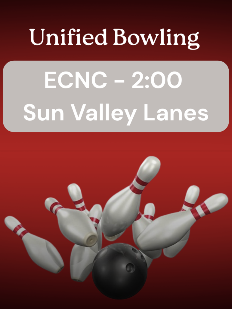 May be an image of text that says 'Unified Bowling ECNC-2:00 -2:00 Sun Valley SunValleyLanes Lanes' .