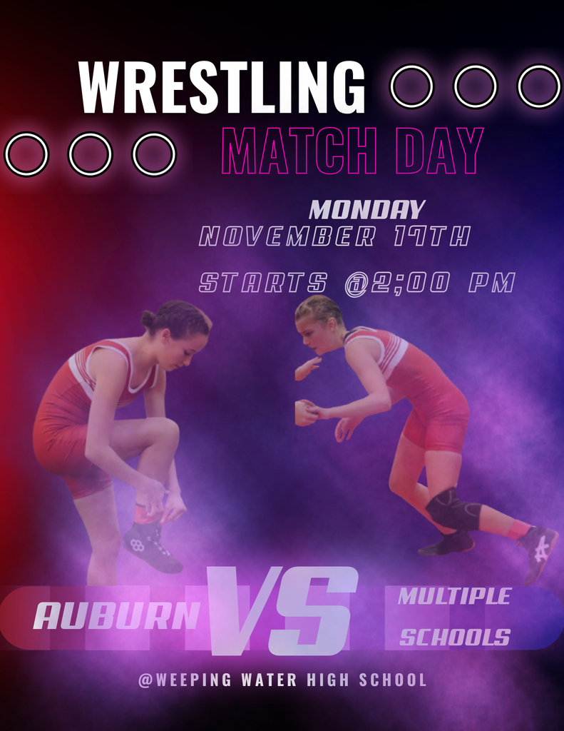 JH Wrestling Match Weeping Water November 17th 