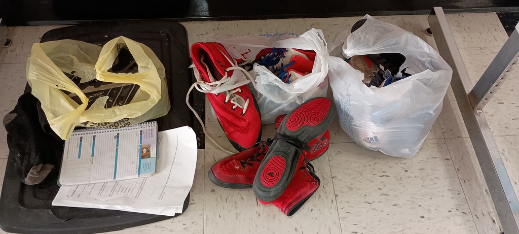 Lost and found shoes