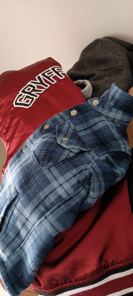 3 nice jackets, 2 adult sizes and 1 child size.