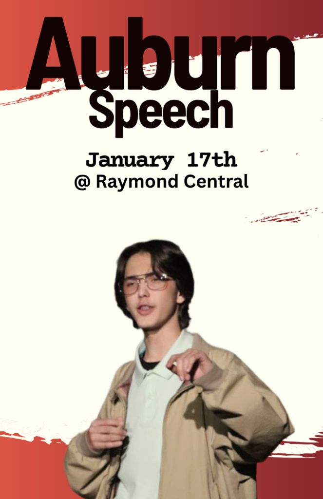Auburn Speech January 17th @ Ramon Central