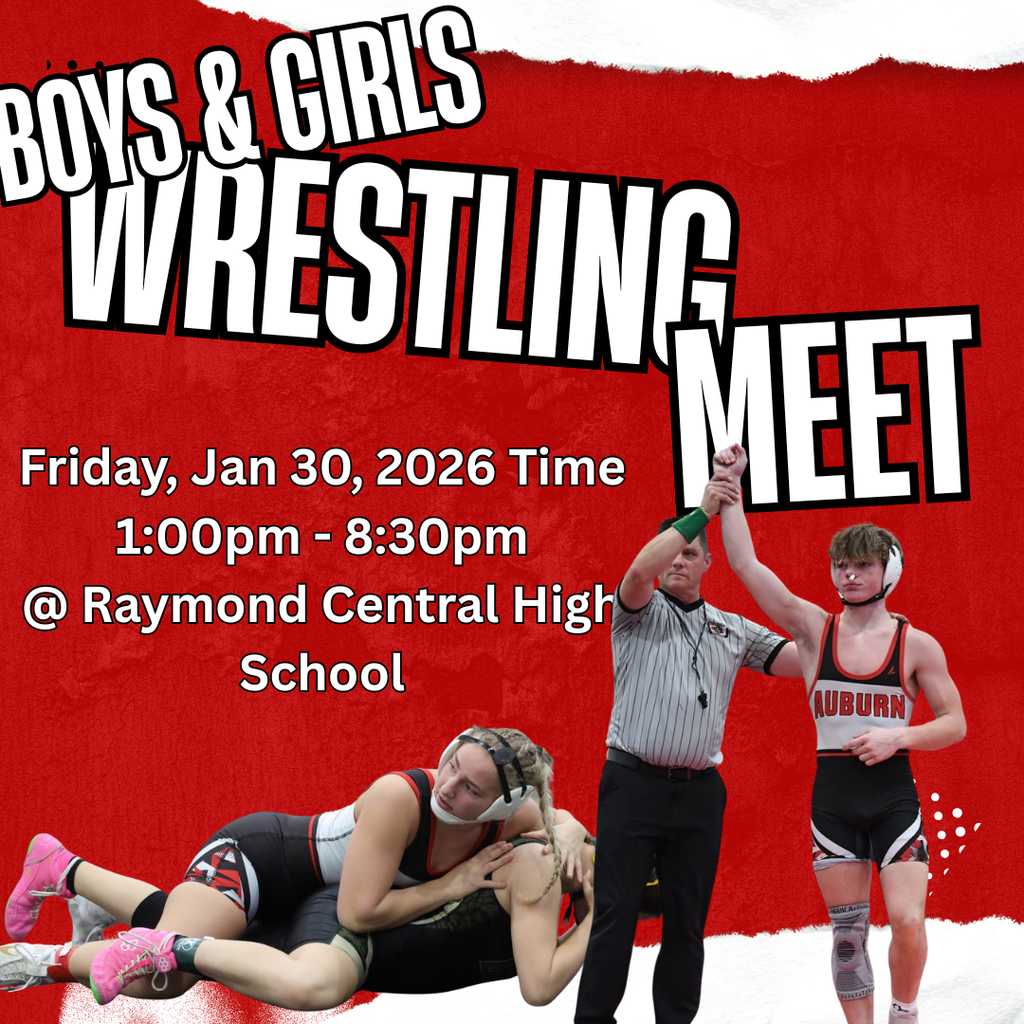 boys & girls wrestling meet friday jan 30 2026 1-830 pm Raymond central high school