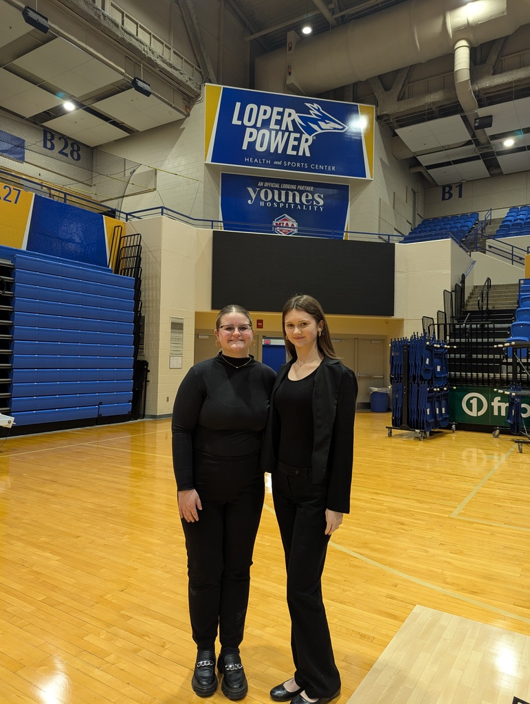 Addison Fankhauser and Kinsley Gerdes were chosen to participate in the UNK Honor Choir Festival. Addison was selected for the  Honor Choir and Kinsley was chosen for the Treble Choir! Way to go!!