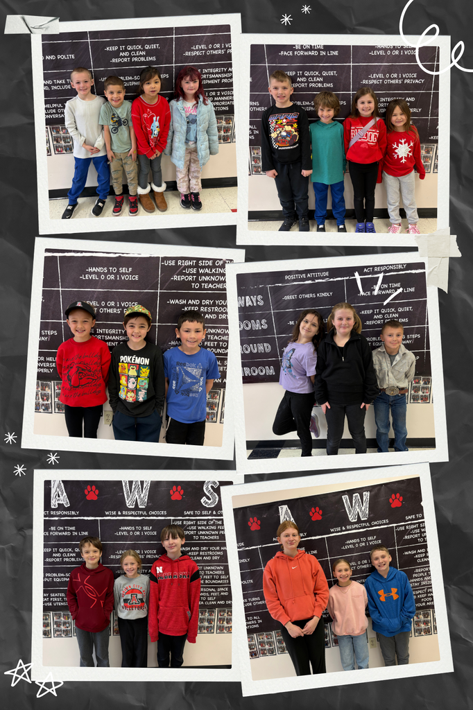 Congratulations to last week’s Calvert PAWS winners! We are so proud of the positive choices you are making and the way you continue to demonstrate our PAWS expectations each day. Keep up the great work!