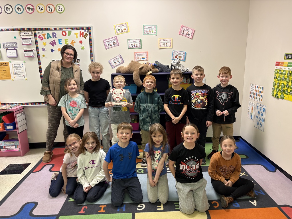 🎉 Congratulations to Mrs. Brethouwer’s 1st Grade Class for earning the PBIS Traveling Trophy! 🏆 Mrs. Brethouwer’s class earned the most PAWS cards last week. Keep up the amazing work!