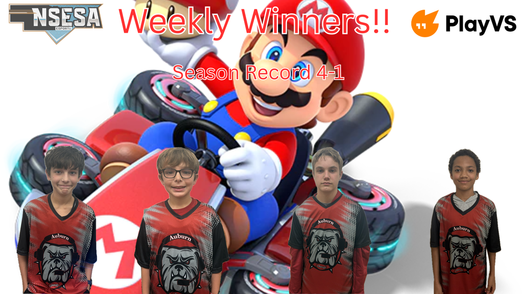 Mario Kart Weekly Winners!!