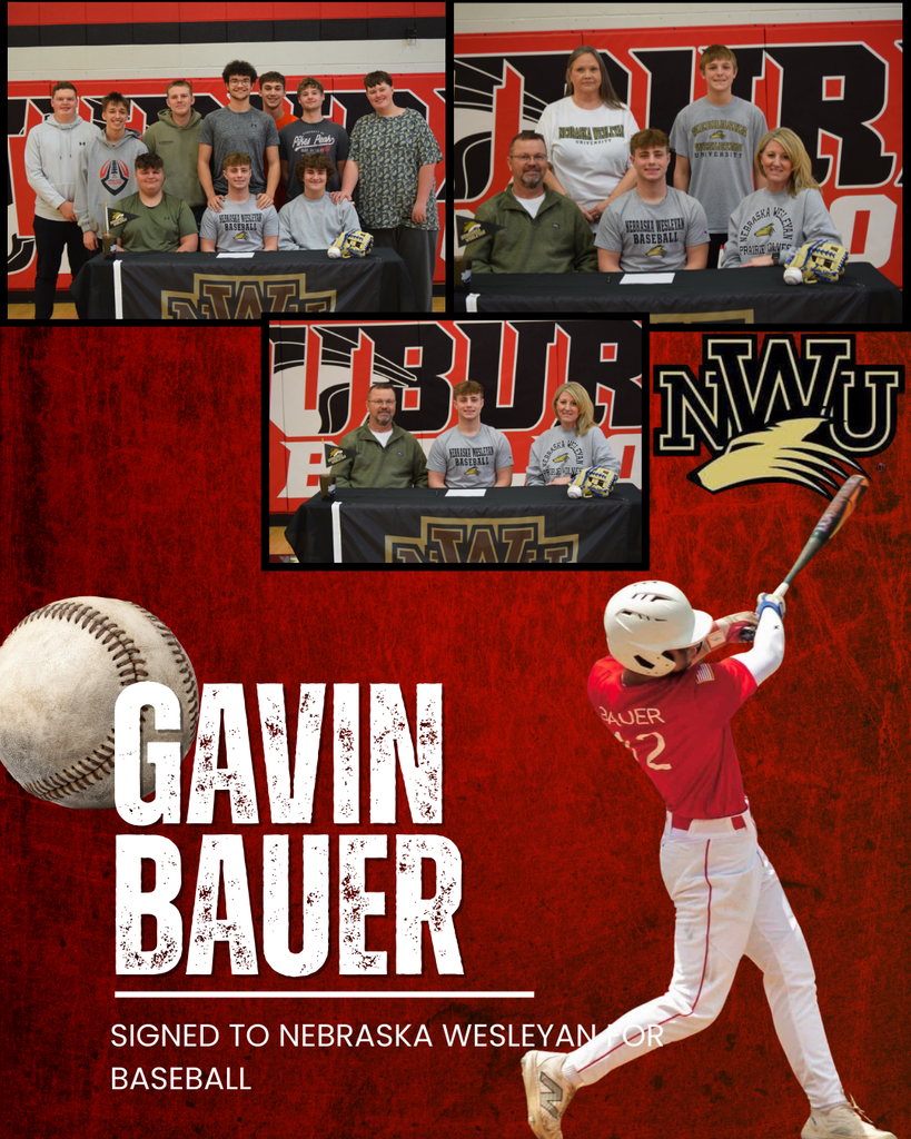 gavin bauer signed to nebraska wesleyan baseball