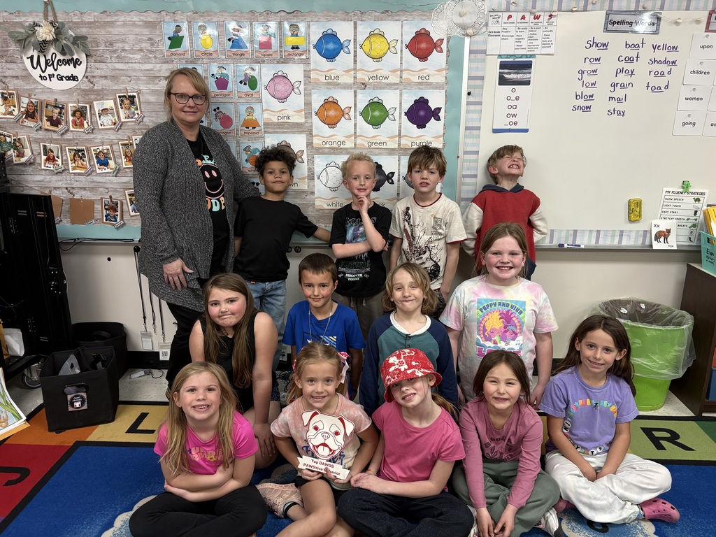 Congrats to Mrs. Stickell's class for earning the PBiS Traveling Trophy this week. They earned the most PAWS cards last week. Way to go! 
