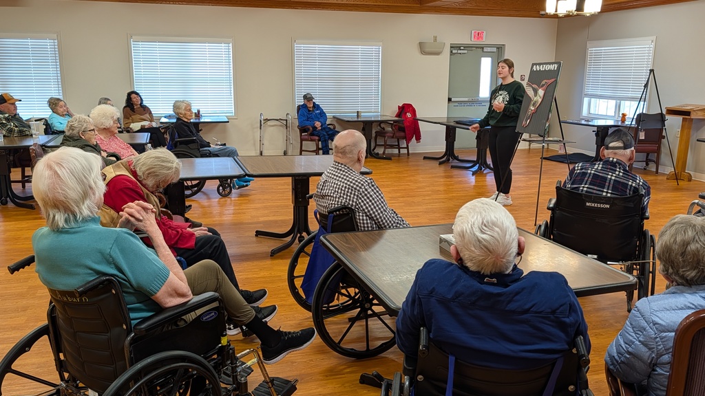 Laurynn Fankhauser performing at Good Sam