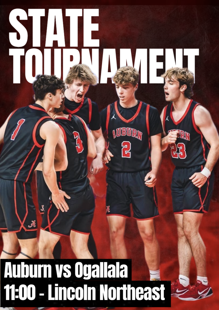 state tournament auburn vs ogallala 11:00 lincoln northeast