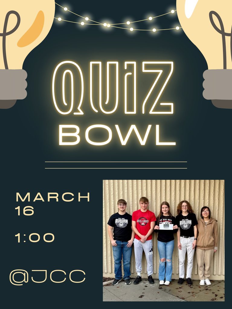quiz bowl march 16 1:00 @ JCC
