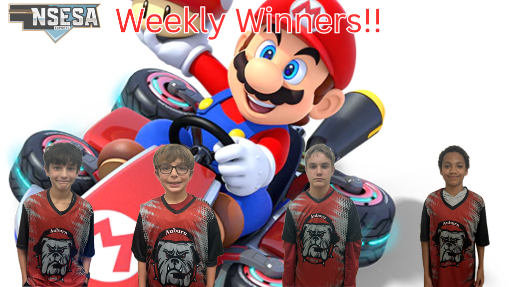 1st round playoff Mario Kart Winners!!