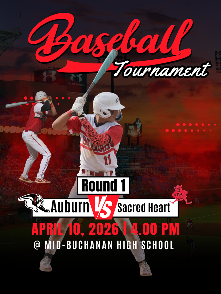 Tournament April 10, 2026 | 4.00 Pm Auburn Round 1 Sacred Heart