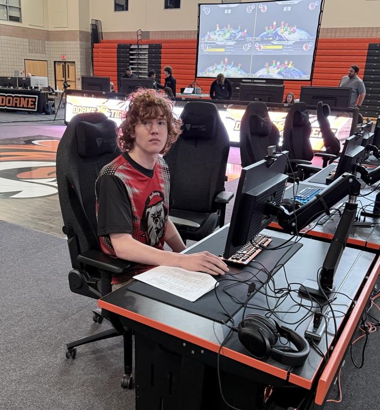 Gary Getting ready for his match!!