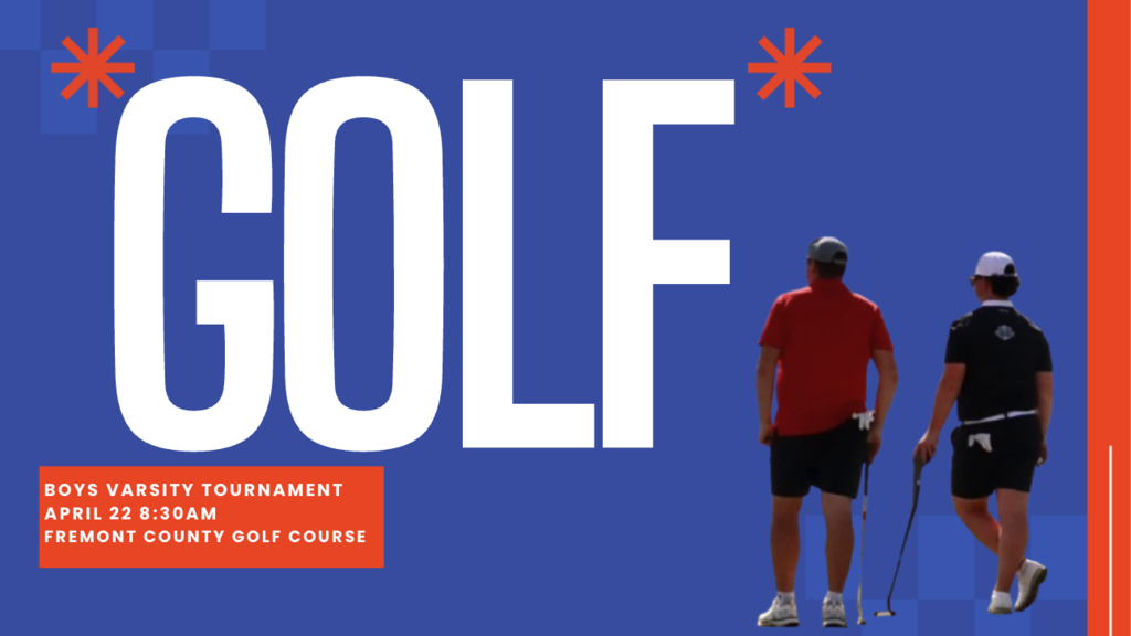 Boys varsity golf Fremont country golf course April 22 8:30am