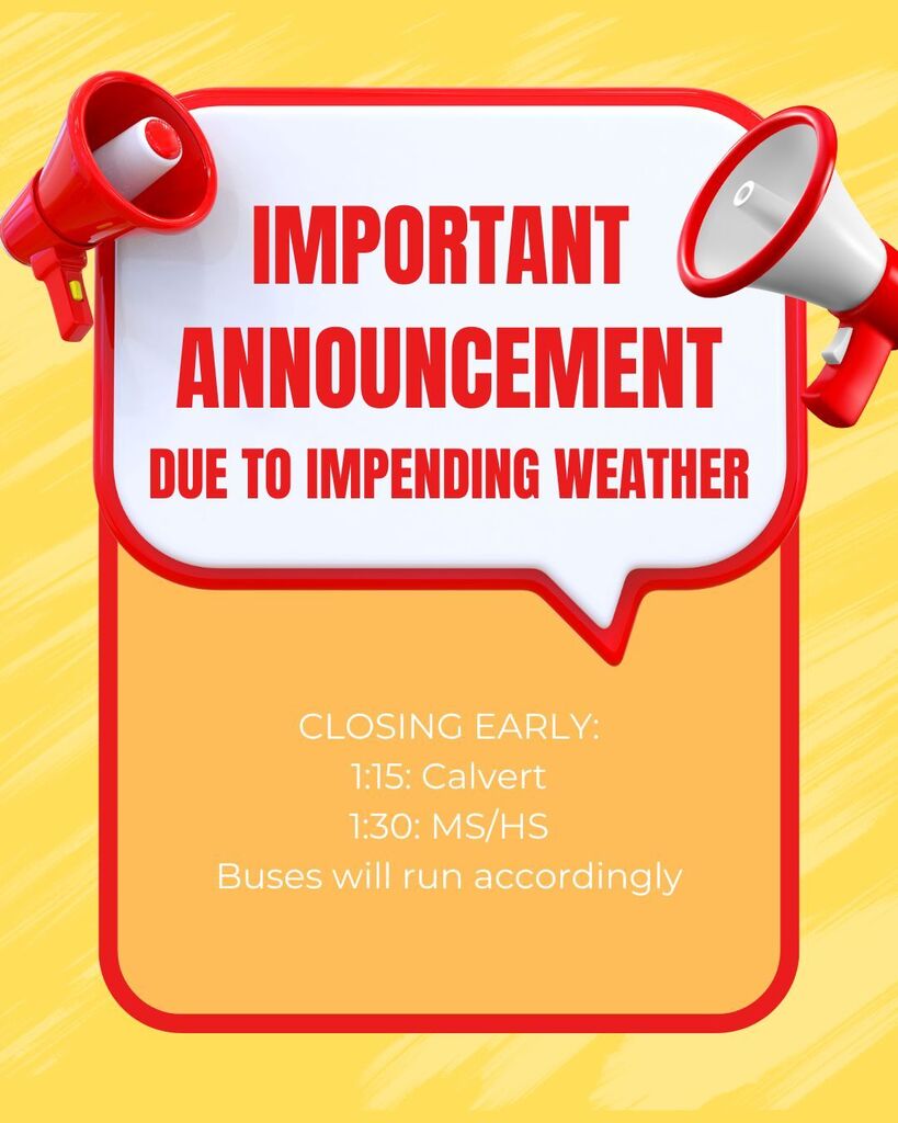 closing early 1:15/1:30