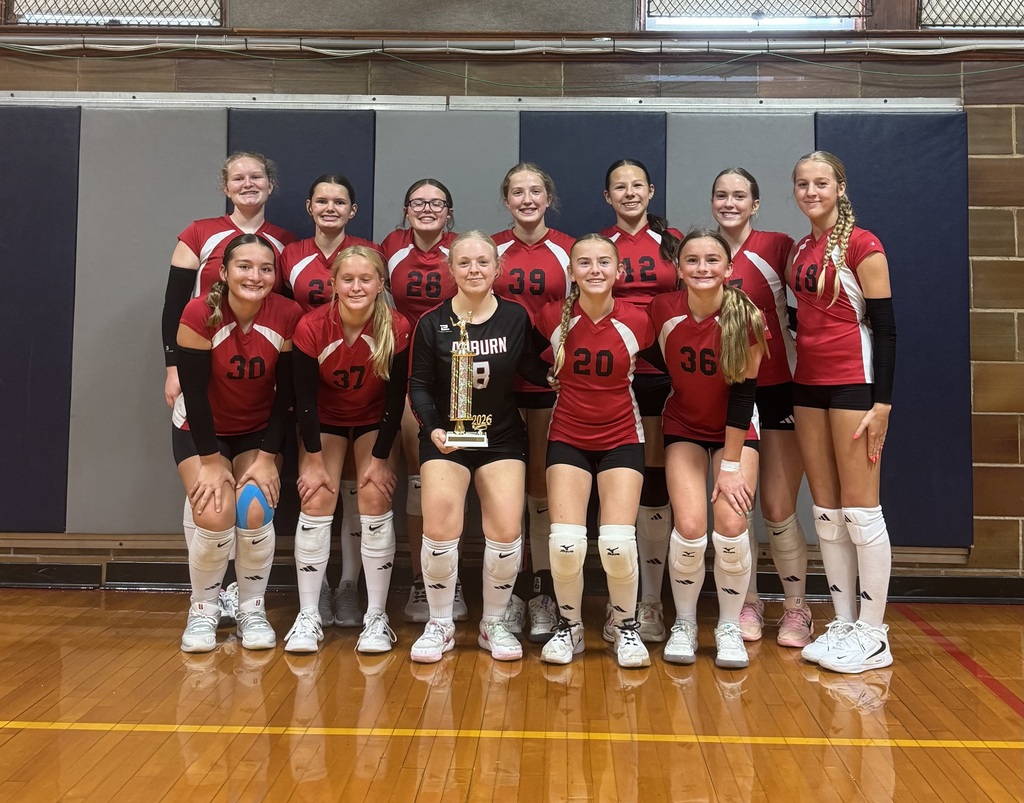 Middle school volleyball team