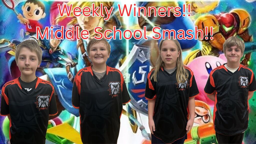 Middle School Smash Weekly Winner!!