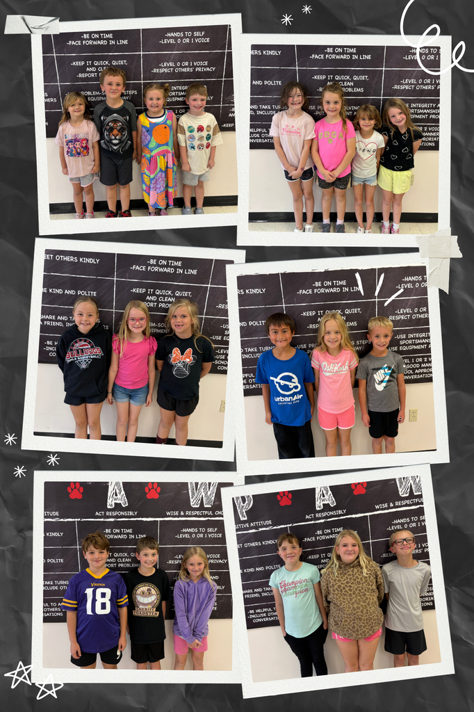 🎉 Congratulations to our Calvert PBiS PAWS Winners! 🐾  We are so proud of these students for demonstrating our Calvert PAWS expectations and making PAWSitive choices each day!   Keep up the great work, PAWS winners! 🐾👏