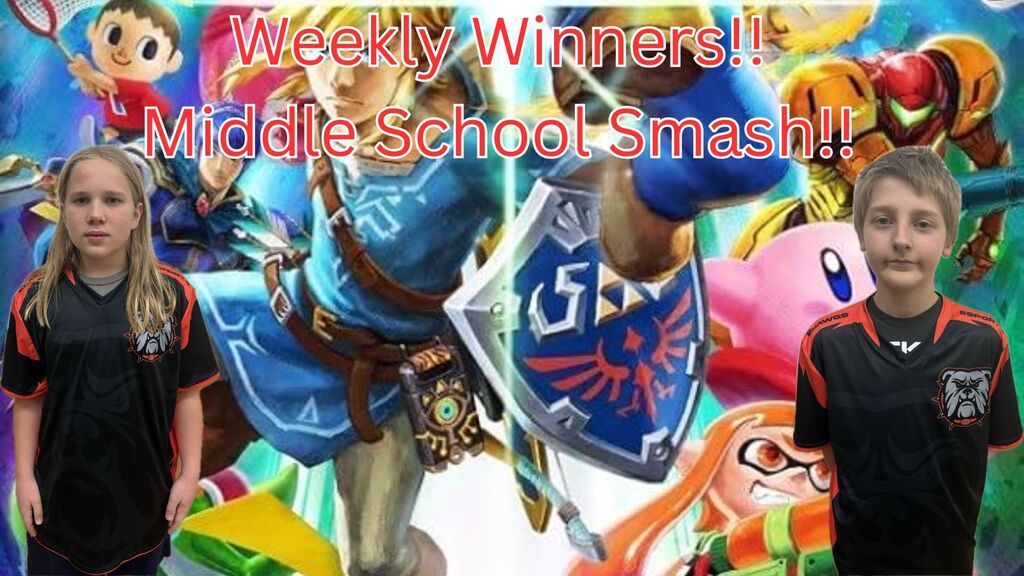Middle School Smash Weekly Winner!!