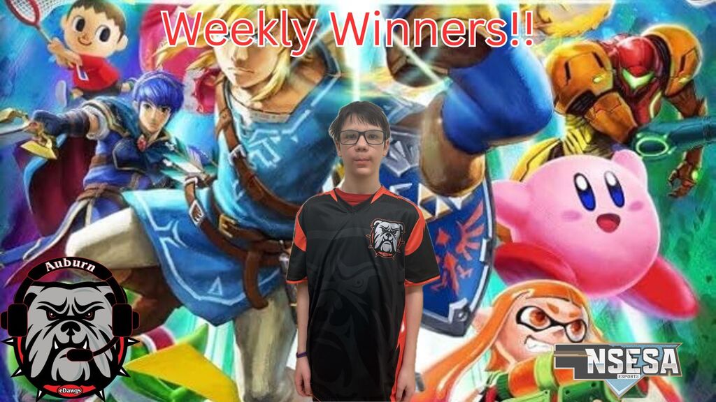 High School Smash Bros Weekly Winners!!