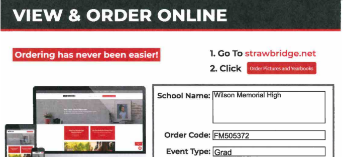 Strawbridge View and Order Online 