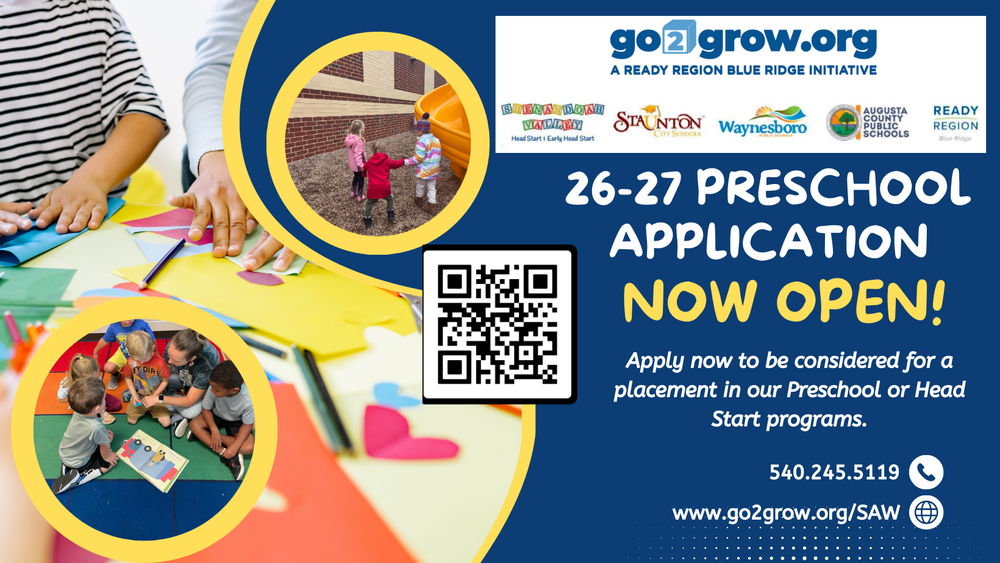 go2gow.org regional preschool application flyer
