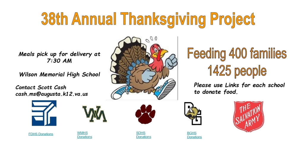 Augusta County Thanksgiving Project