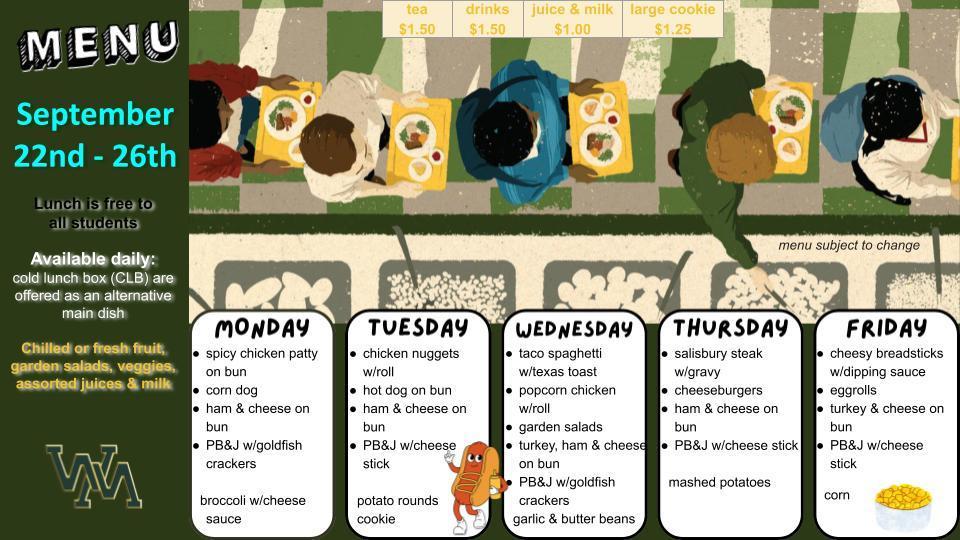 What's for Lunch?!