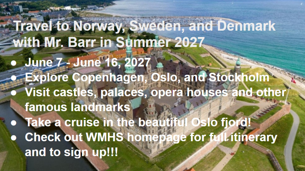 Norway, Sweden, &  Denmark Trip!