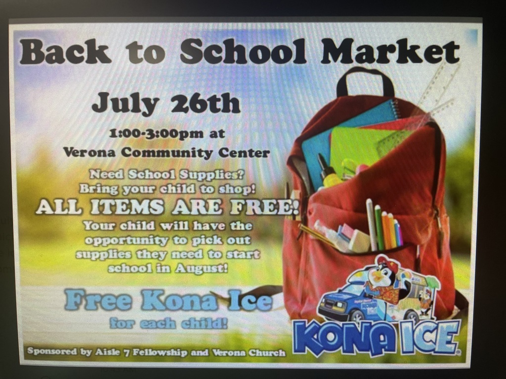 Back to school market, July 26.