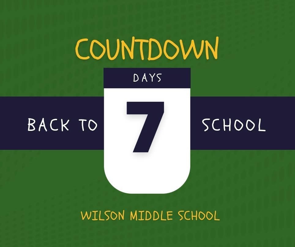 7 days countdown