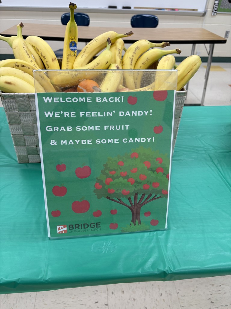 Teacher Treats Table