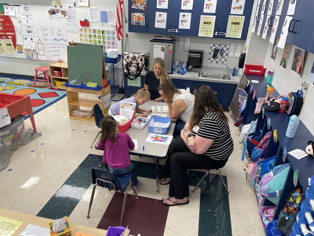 preschool families enjoy collaborative experiences