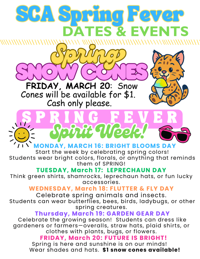 spring fever spirit week
