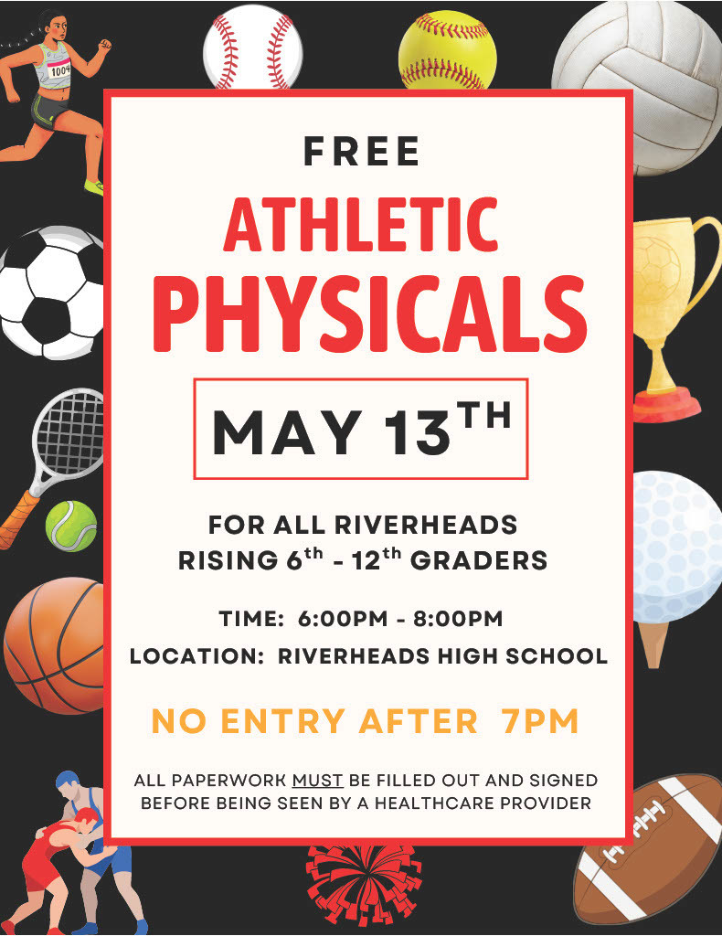 Free athletic physicals night
