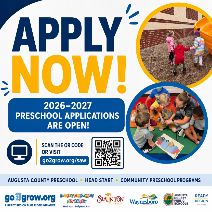 Applications for Preschool with a QR code