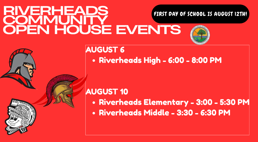 Riverheads Back to School Nights