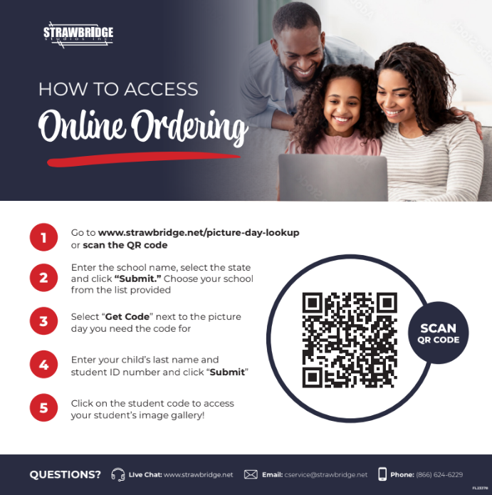 Strawbridge Online Ordering Flyer - English
