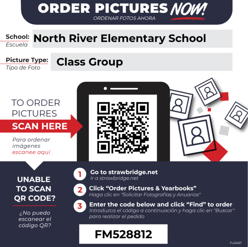 QR code to order NRES Class Group Photos