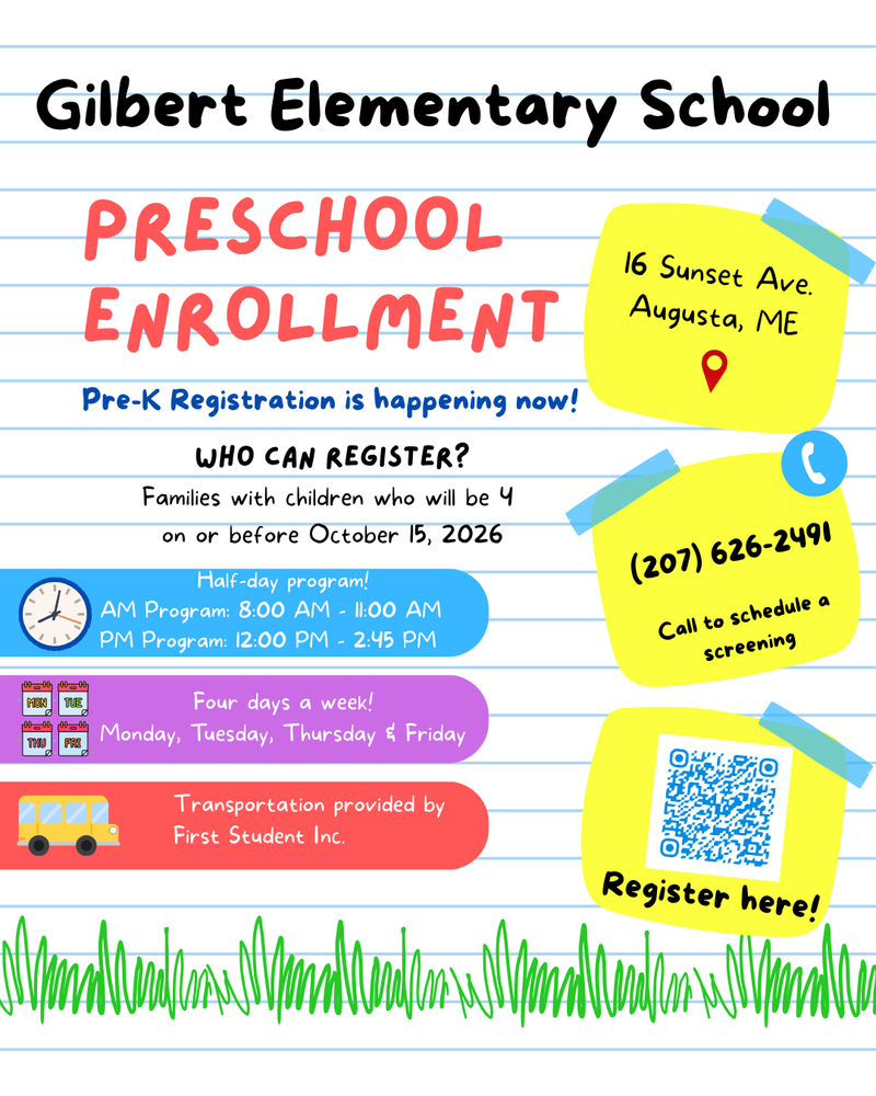 Pre-K Enrollment is now open!