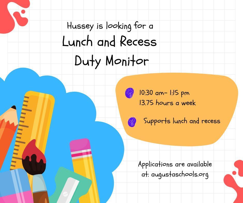 Purple And Yellow Playful Illustrative Supplies School Facebook Post