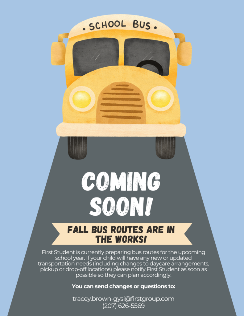 Fall Bus Routes Coming Soon