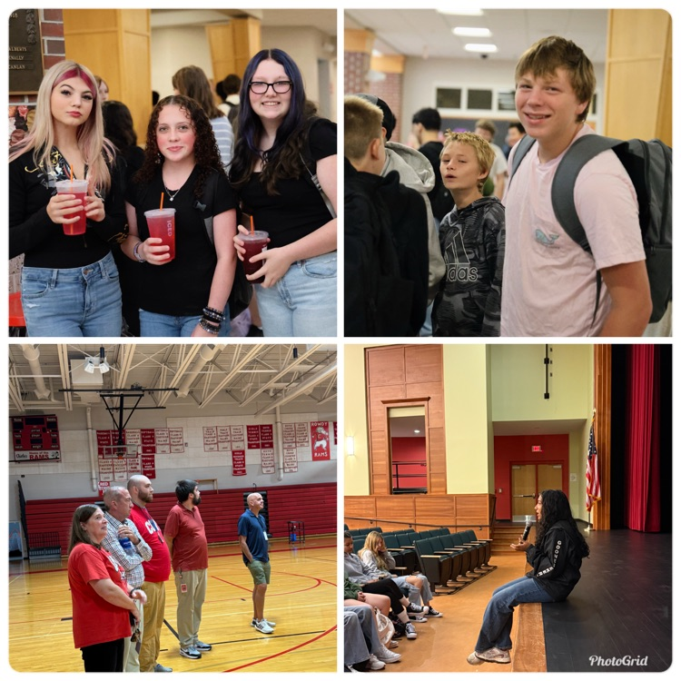 1st day with grades 7 and 9