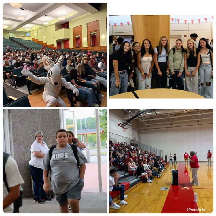 1st day with grades 7 and 9