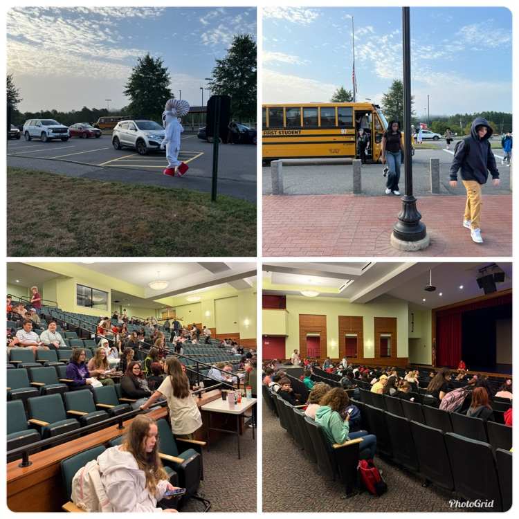 1st day for Grade 8 and 10-12