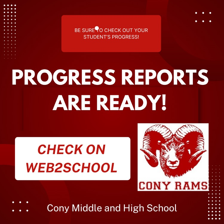 progress Reports are ready