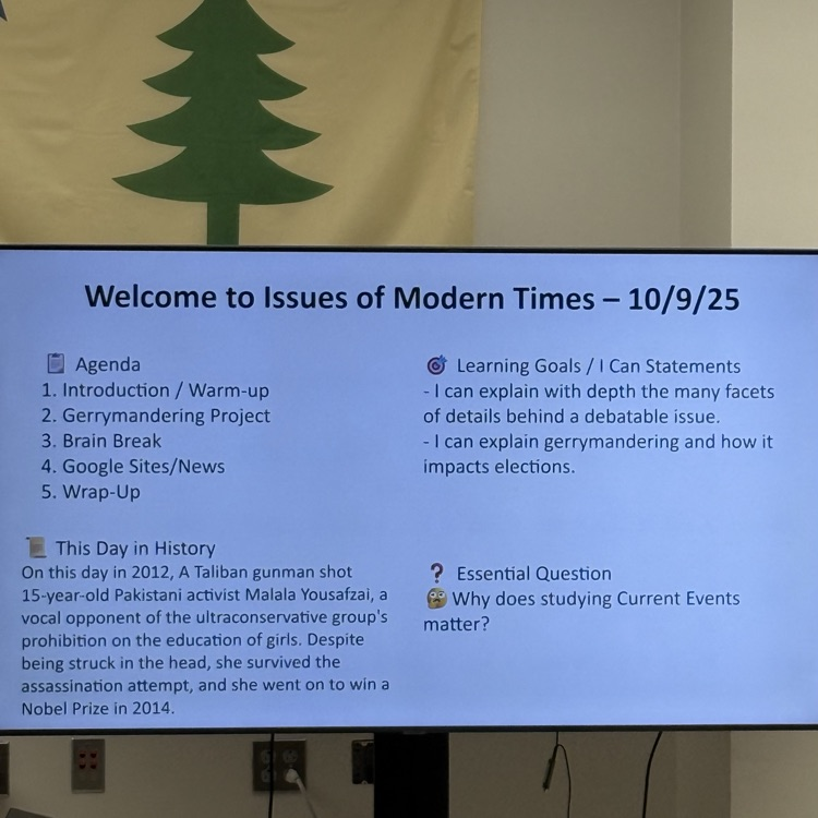 issues in Modern Times class