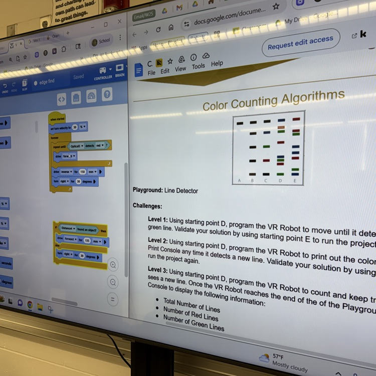 robotics class